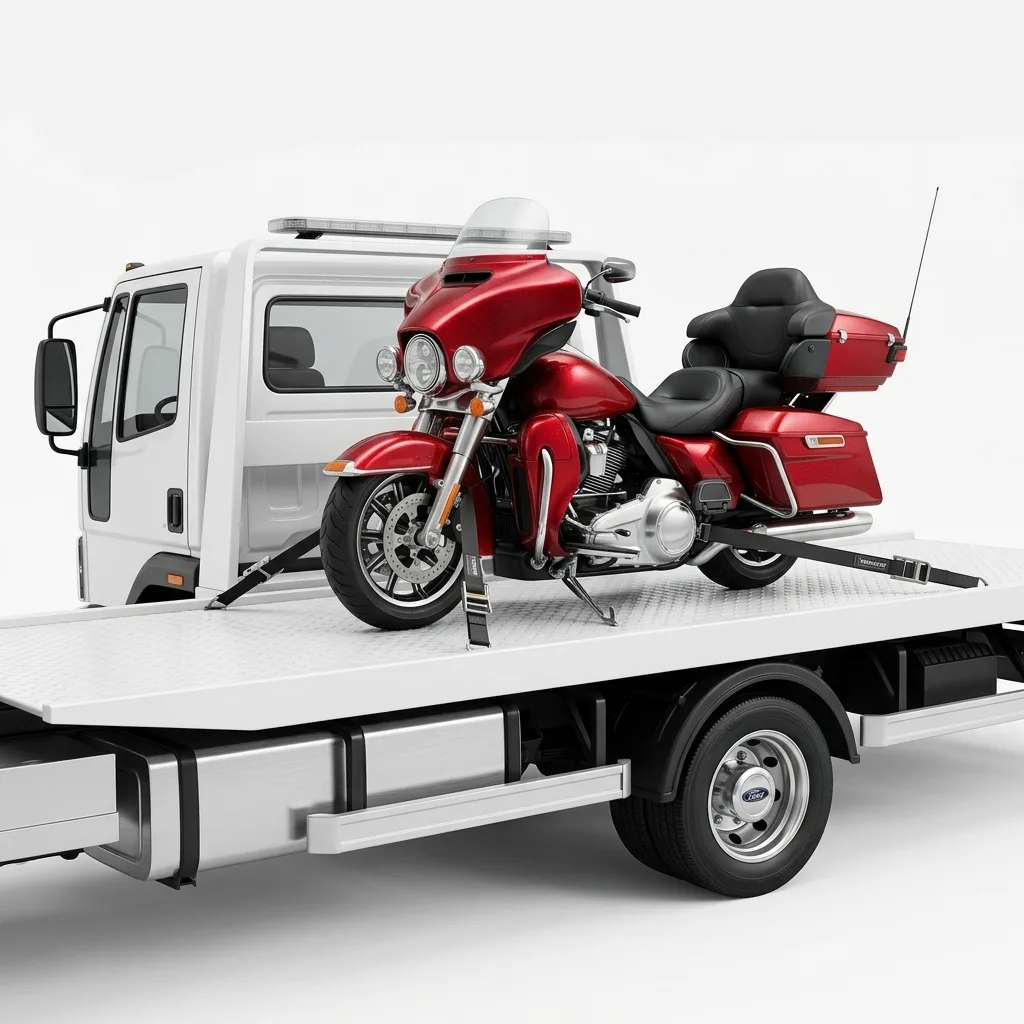 remoção de motocicleta